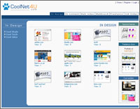 Photo of the first page of web CoolNet4U.com